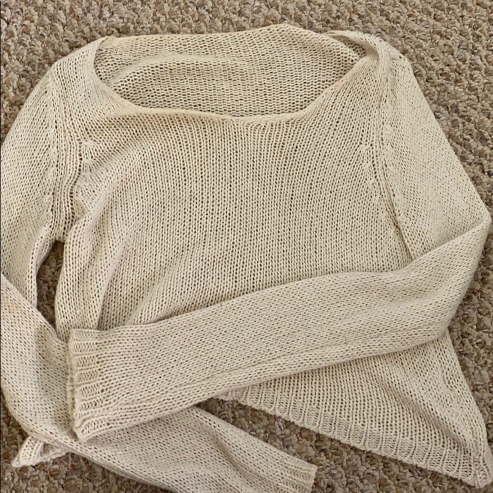 brandy melville cropped sweater